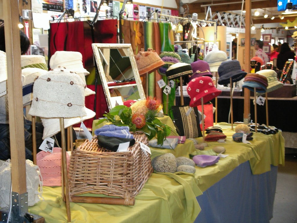 Hat Market on Granville Island