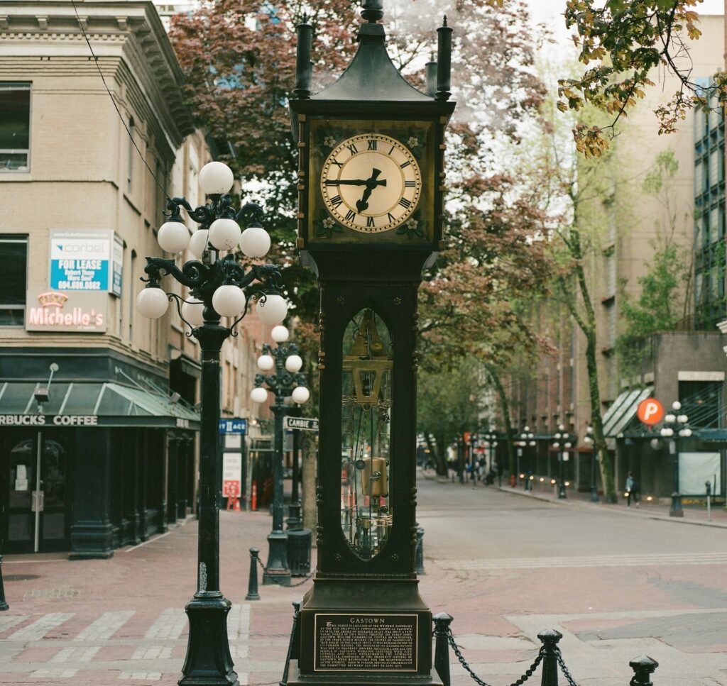 The Steam Clock ash