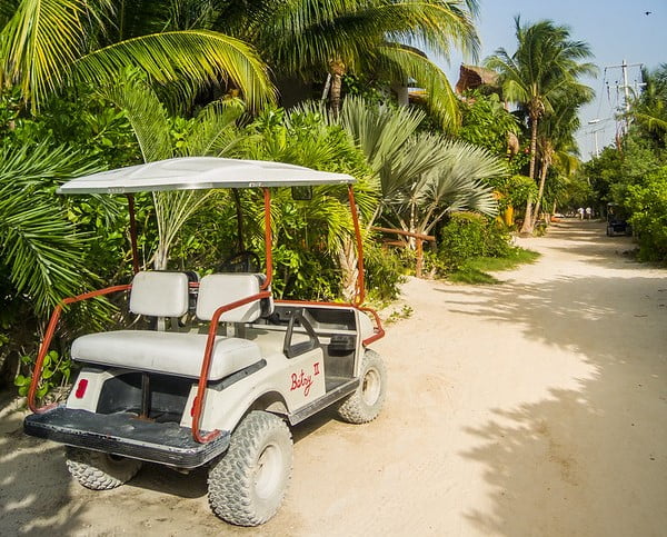isla mujeres golf card