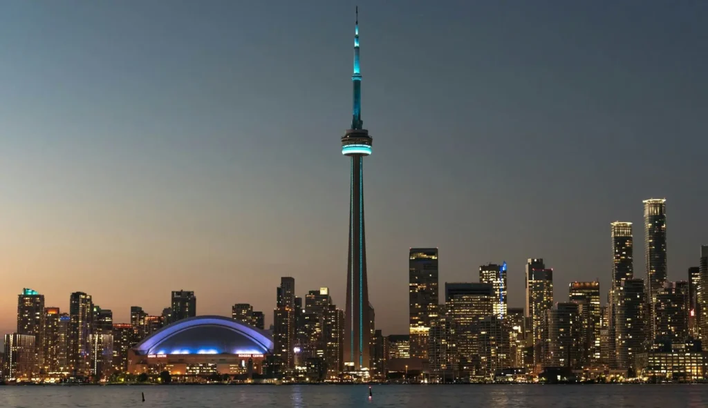the CN Tower