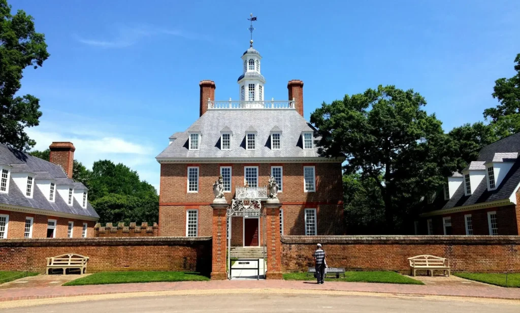 Governor's Mansion in Colonial Williamsburg, Virginia