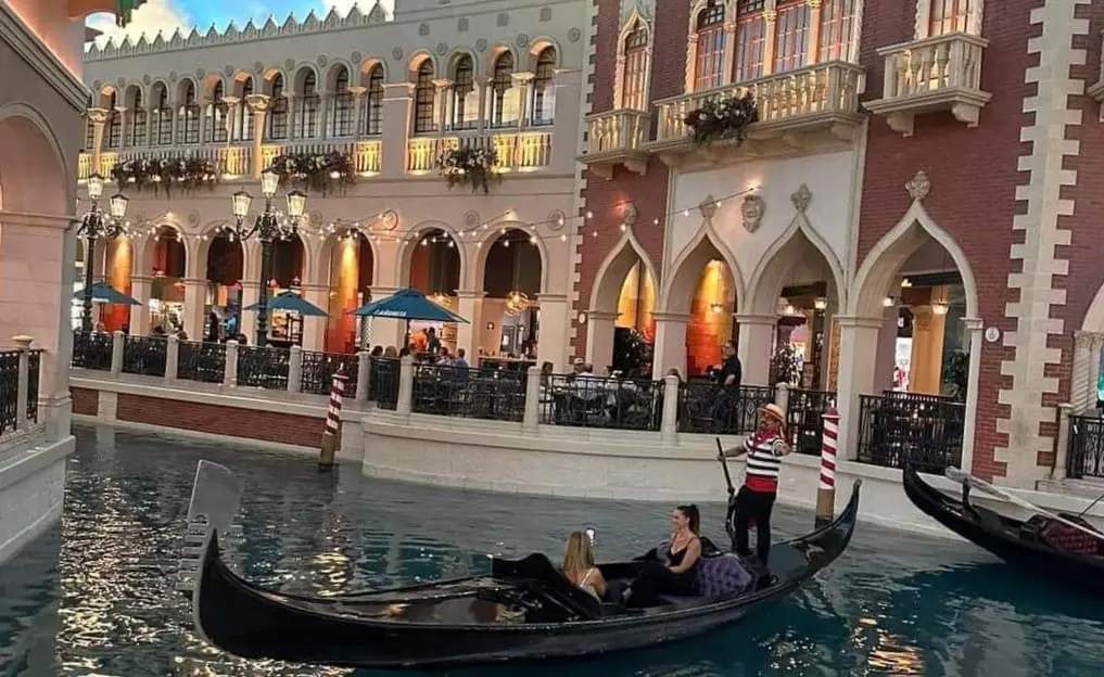 Gondola Ride at The Venetian