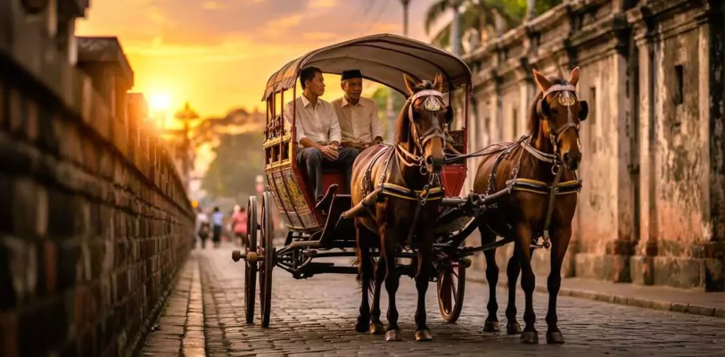 Relax and enjoy a scenic kalesa ride