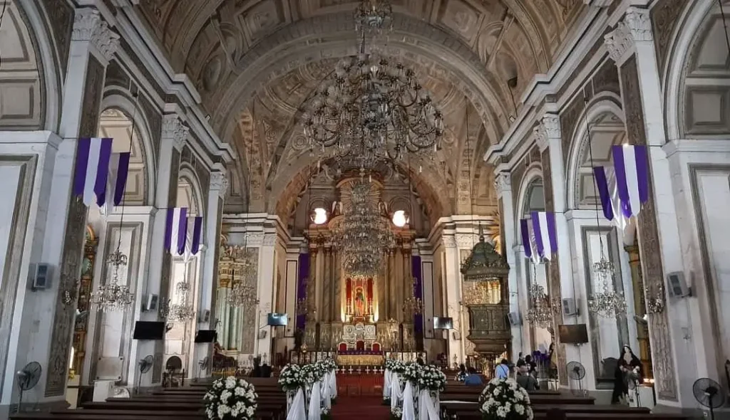 Timeless beauty and quiet reflection in the oldest stone church.