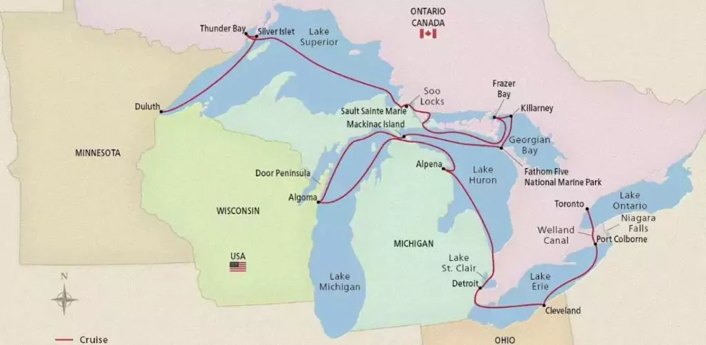From Chicago to Montréal, explore the best Great Lakes itineraries that connect you to nature, history, and culture.