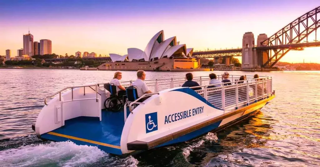 Even iconic cities like Sydney are designed with accessibility in mind