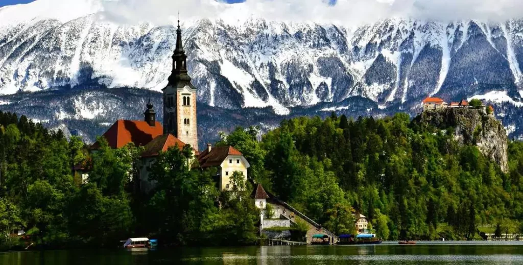 A magical lake, a church on an island, and peace that stays with you.