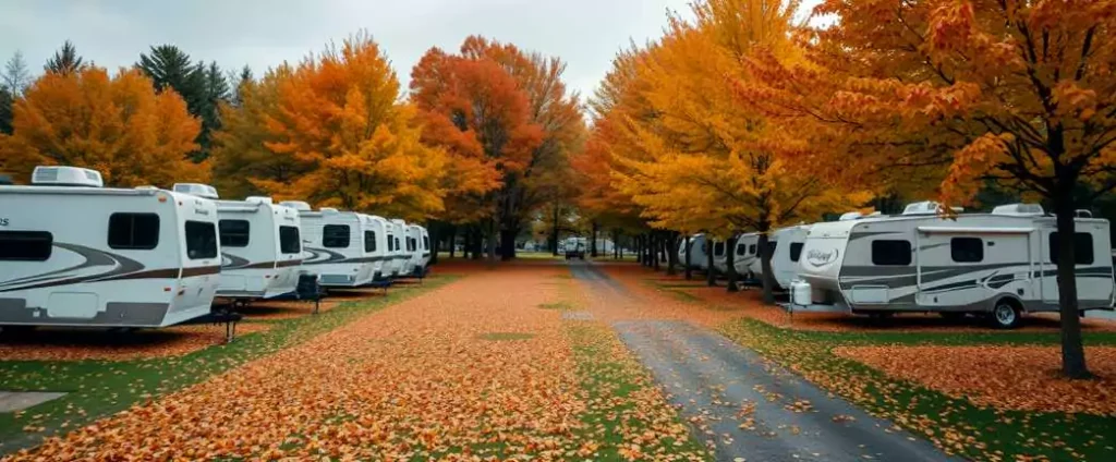 Fall magic at Cunningham RV Park