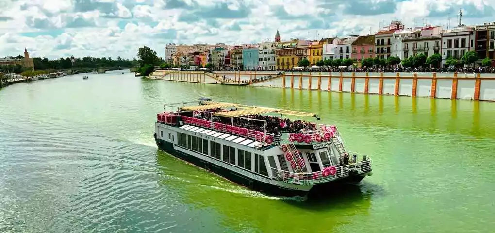 Glide through Andalusia’s heart on a serene river cruise down the Guadalquivir.