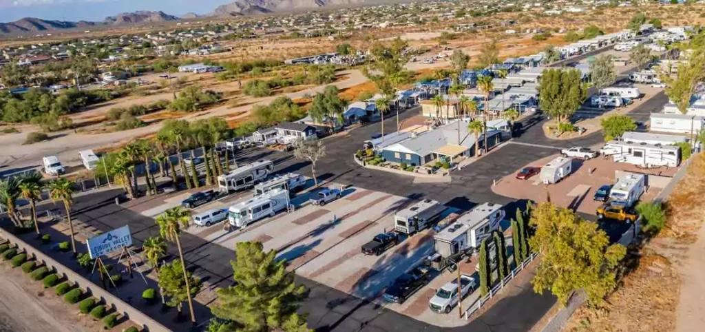 Relaxing in the peaceful surroundings of Leisure Valley RV Park, a perfect spot to unwind and enjoy nature’s tranquility.