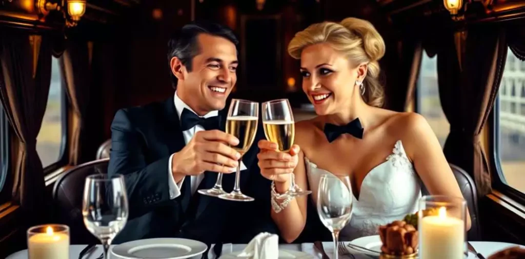 Timeless elegance aboard the Venice Simplon-Orient-Express.