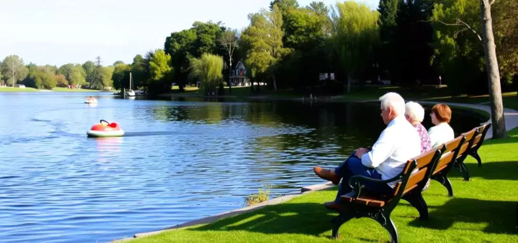 Canberra’s serene beauty where culture meets calm waters.
