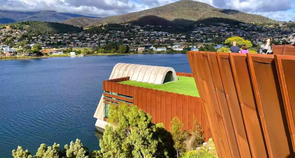 MONA where art, architecture, and nature collide in Hobart.