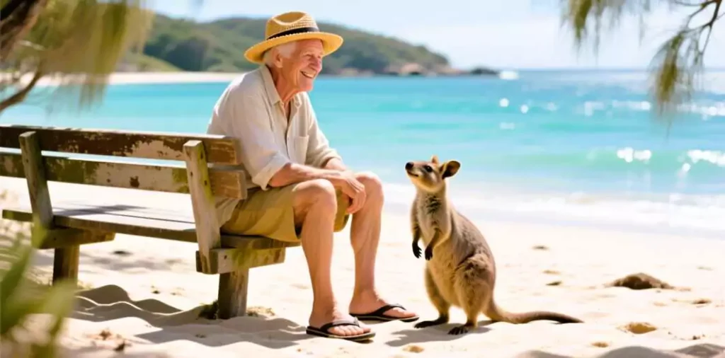 Meet the world’s happiest animal—the quokka—on a relaxed Rottnest Island adventure.